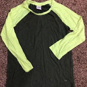 PINK baseball tee